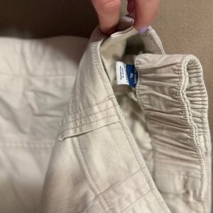 Old Navy Beige/Tan Women's Pants with Elastic Waist